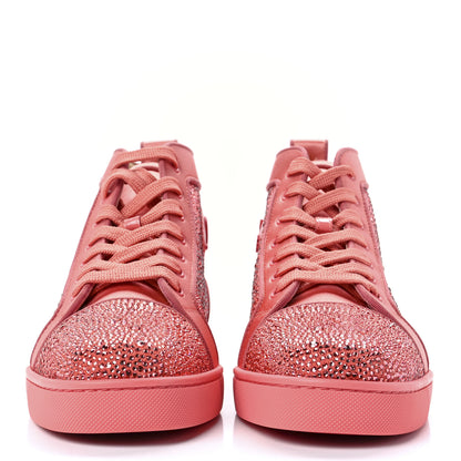 Christian Louboutin Louis Crystal Embellished Satin Orlato Flat Sneakers 41 Charlotte 2 of 11