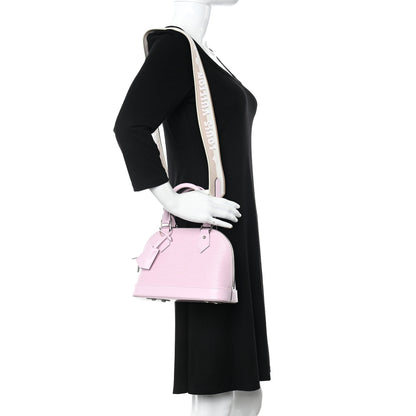 Louis Vuitton Epi Jacquard Alma BB Guimauve 2 of 9