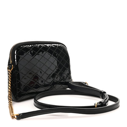 Saint Laurent Lambskin Quilted Gaby Zipped Pouch Black 3 of 10
