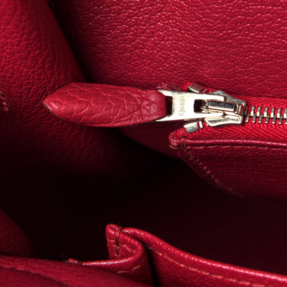 Hermes Taurillon Clemence Jypsiere 31 Rubis 16 of 17