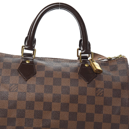 Louis Vuitton Damier Ebene Speedy 30 13 of 13