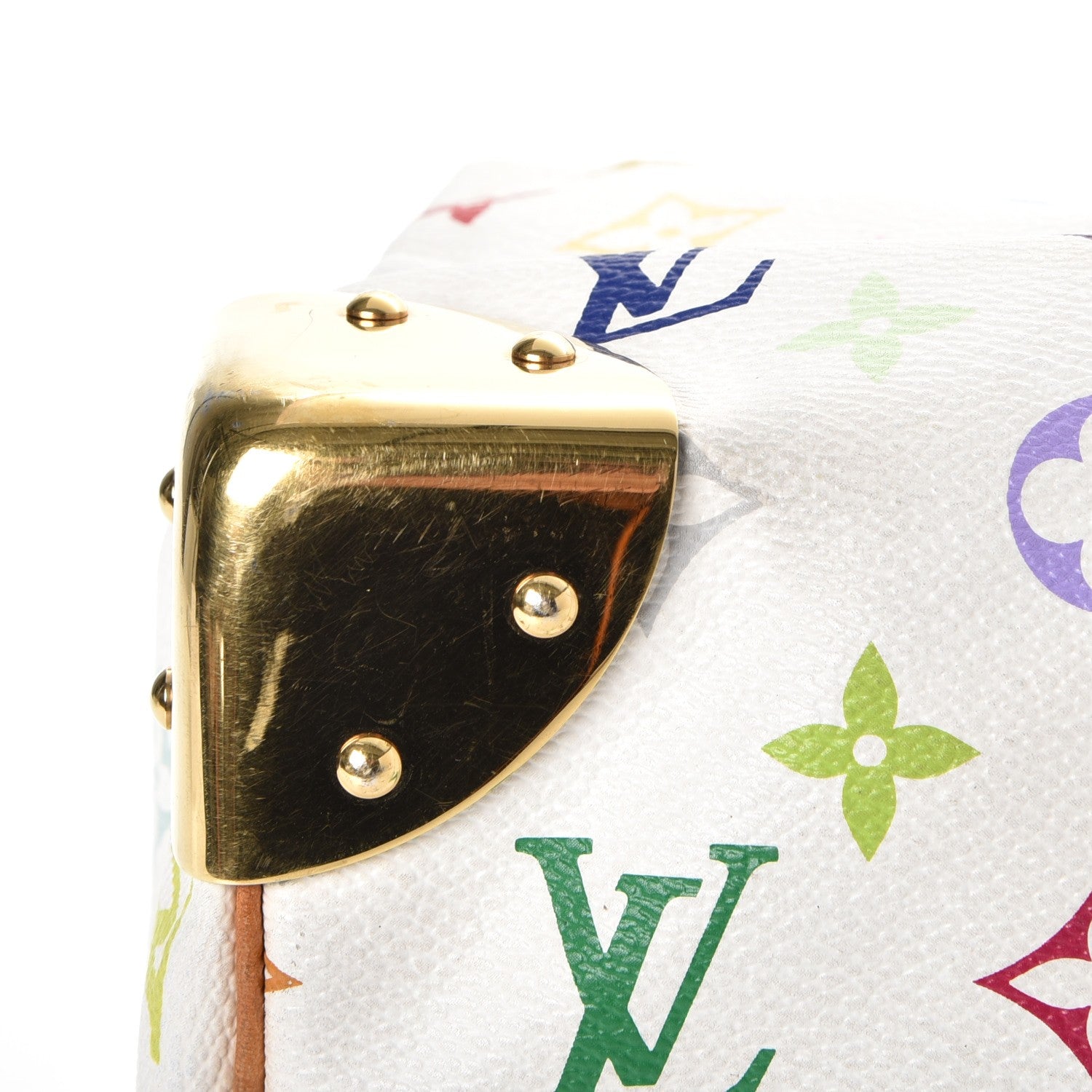 Louis Vuitton Monogram Multicolor Speedy 30 White 15 of 15