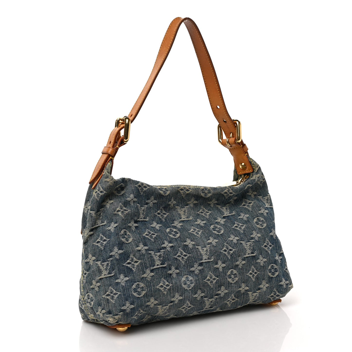 Monogram Denim Baggy PM Blue