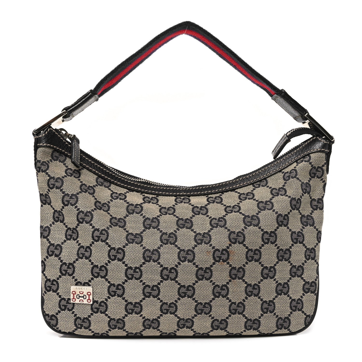 Gucci Monogram Medium Pop Hobo Navy 1 of 11