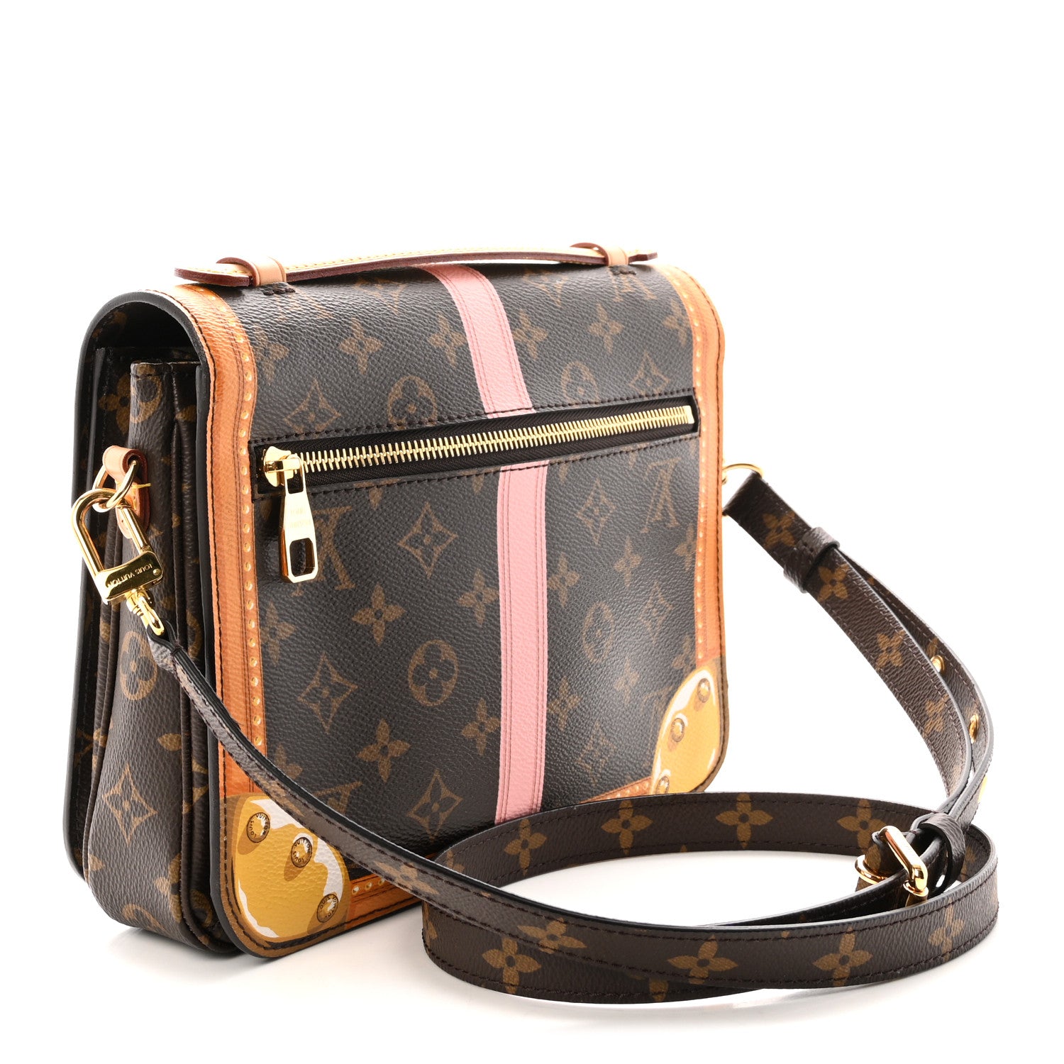 Louis Vuitton Monogram Summer Trunks Pochette Metis 3 of 9