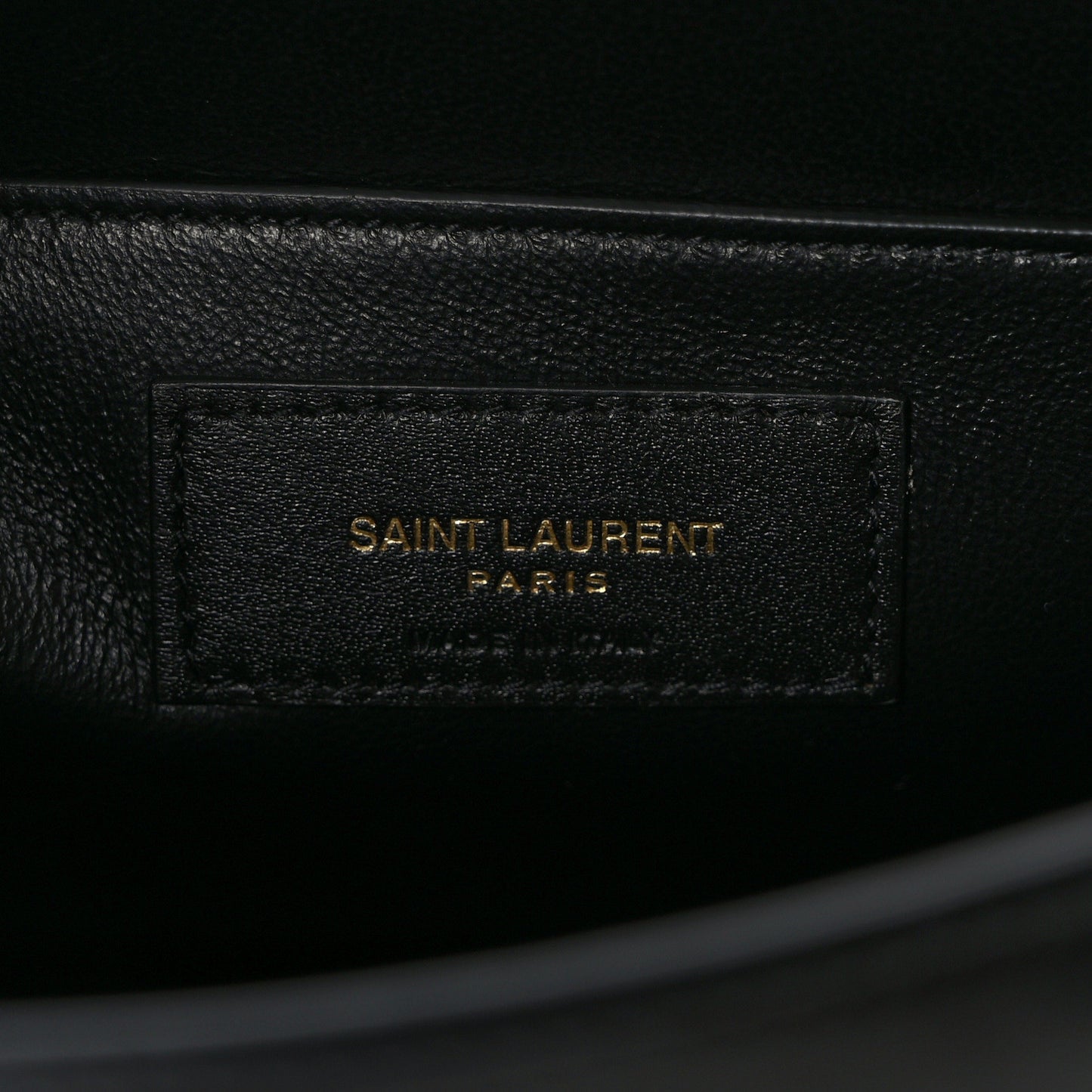 Smooth Calfskin Manhattan Shoulder Bag Black
