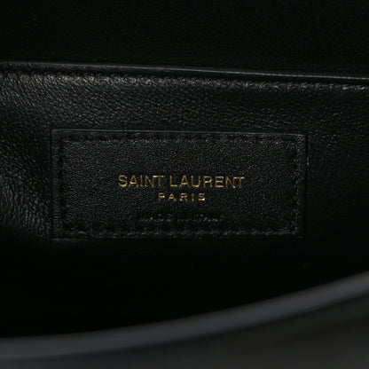 Saint Laurent Smooth Calfskin Manhattan Shoulder Bag Black 6 of 8