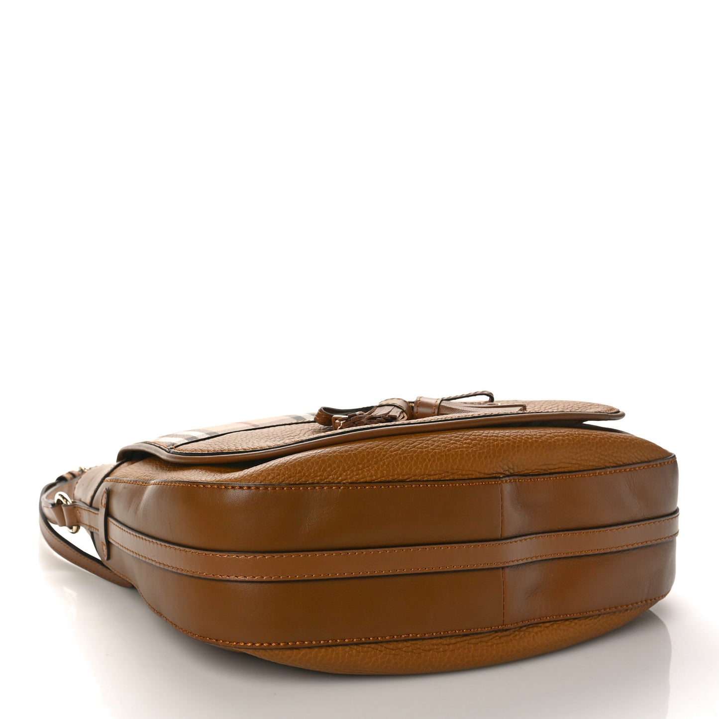 Haymarket Check Animal Print Medium Maydown Hobo Bag Camel