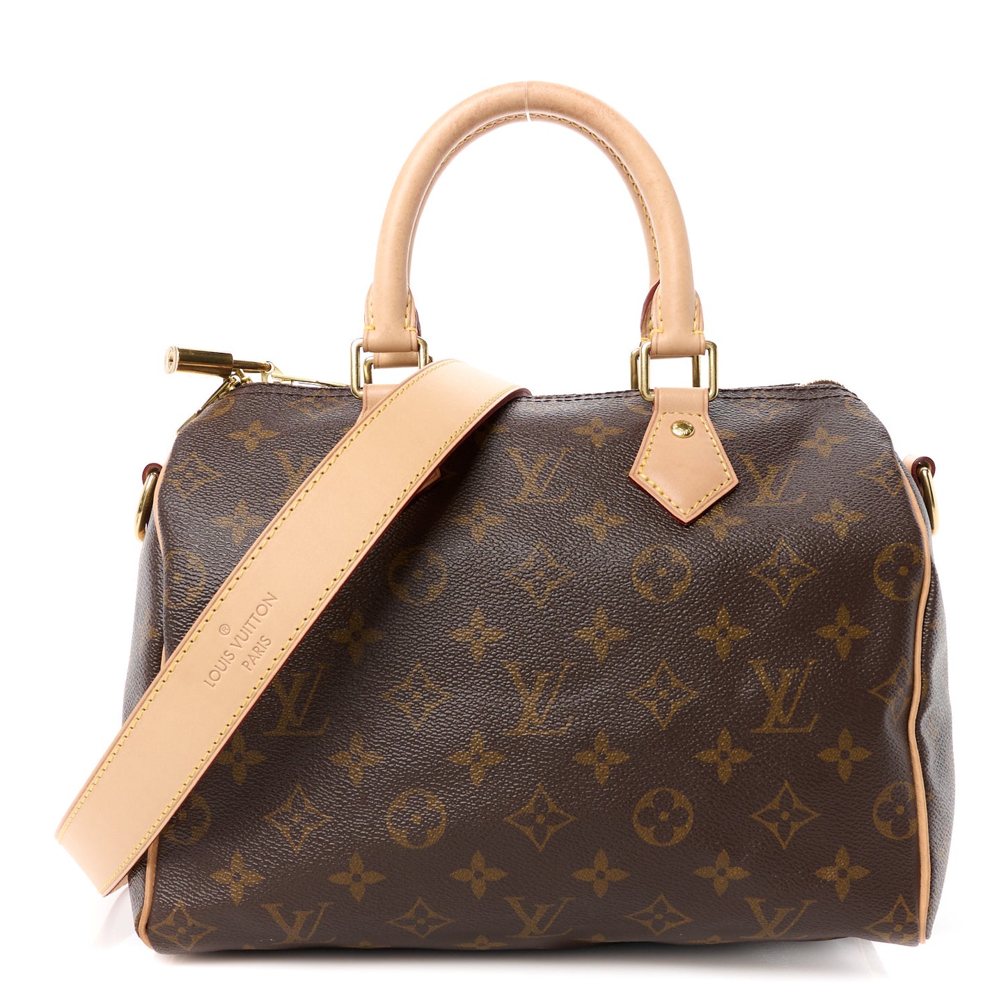 LOUIS VUITTON Monogram Speedy Bandouliere 25