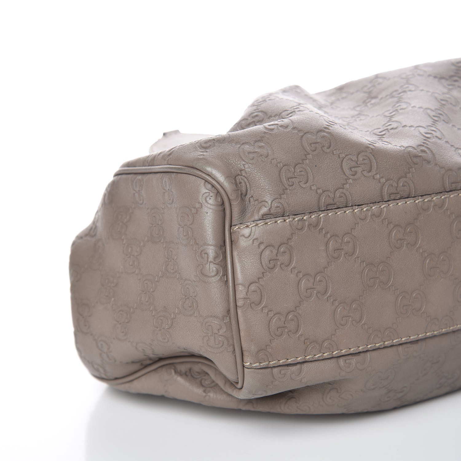 Gucci Guccissima Medium Sukey Tote Taupe 9 of 14