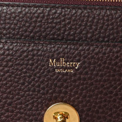 Mulberry Small Classic Grain Calfskin Small Darley Oxblood 6 of 9