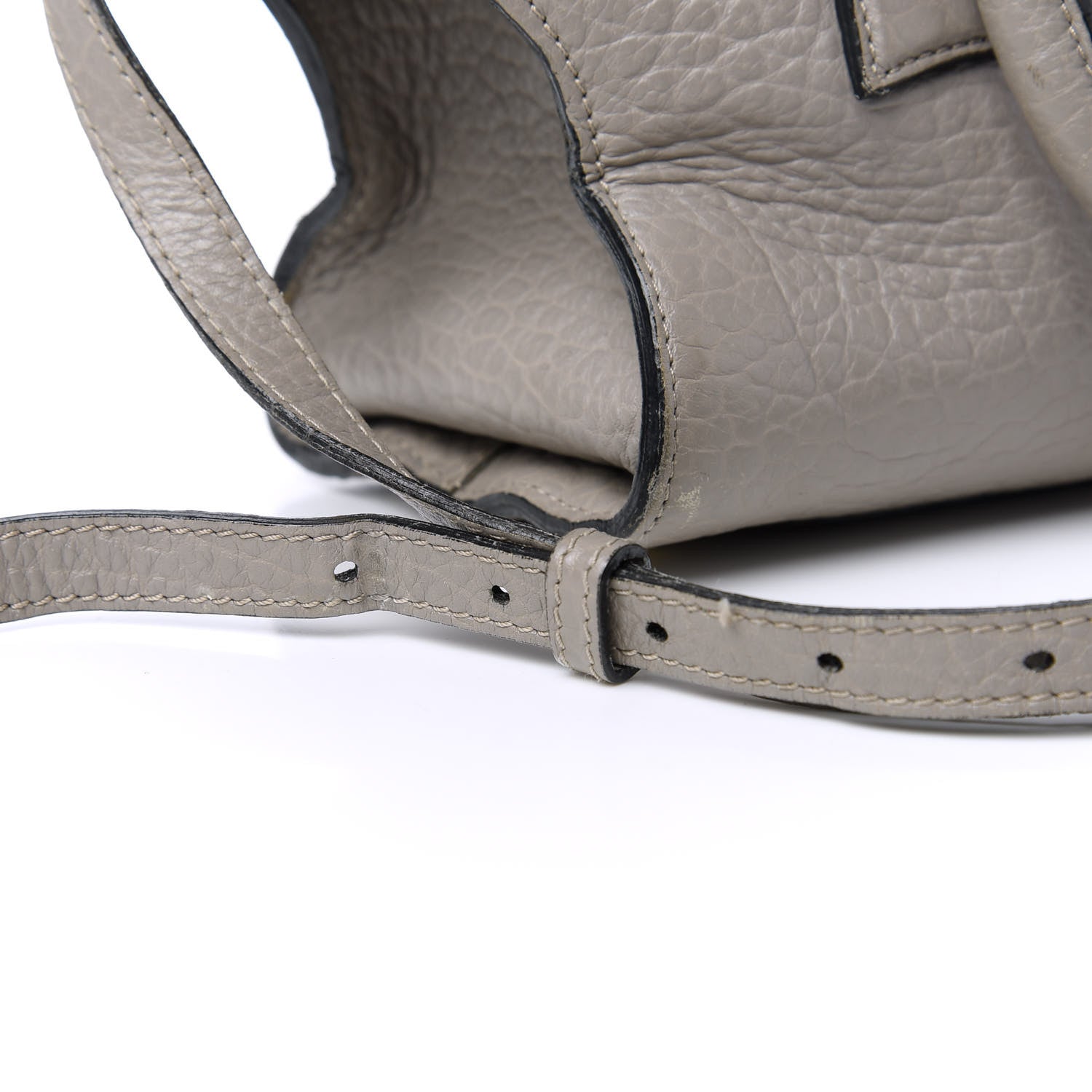 Burberry Signature Grain Small Clifton Bag Grey 12 of 13