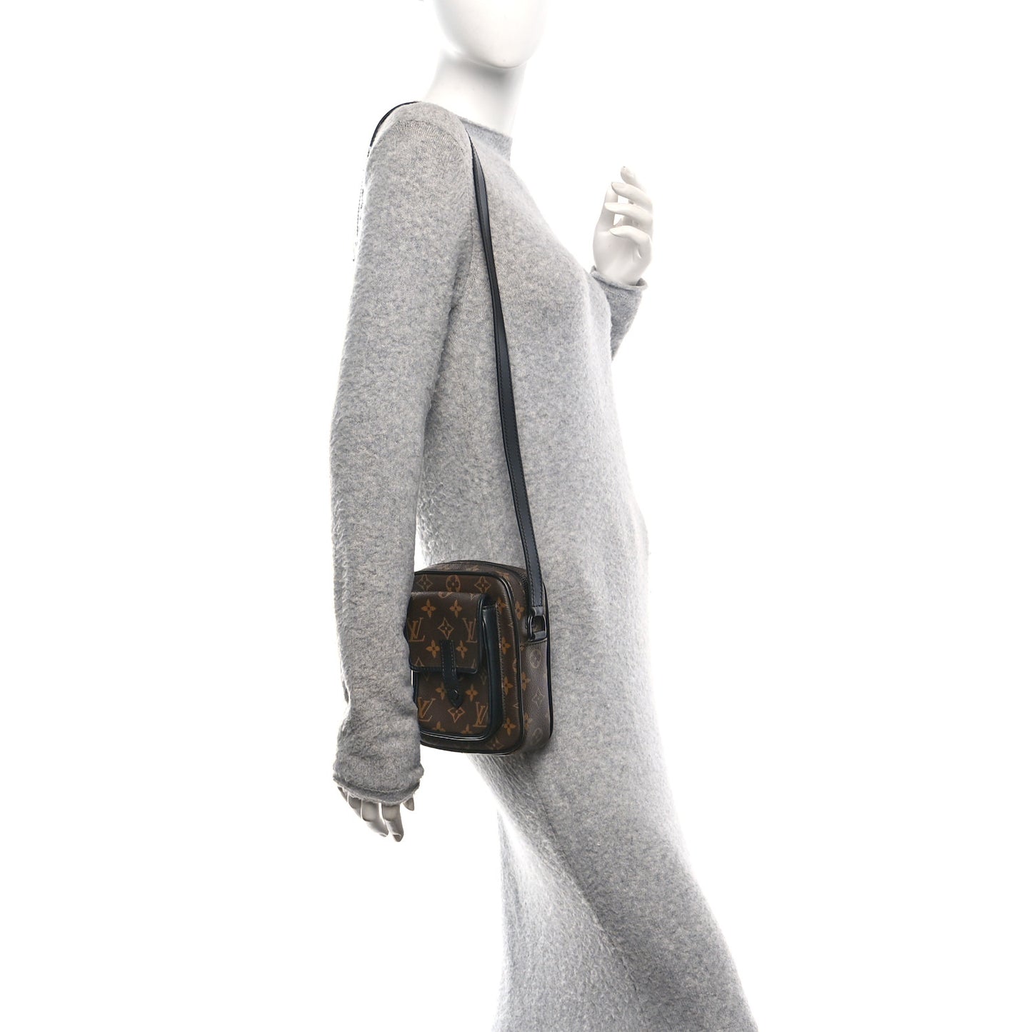 Monogram Macassar Christopher Wearable Wallet