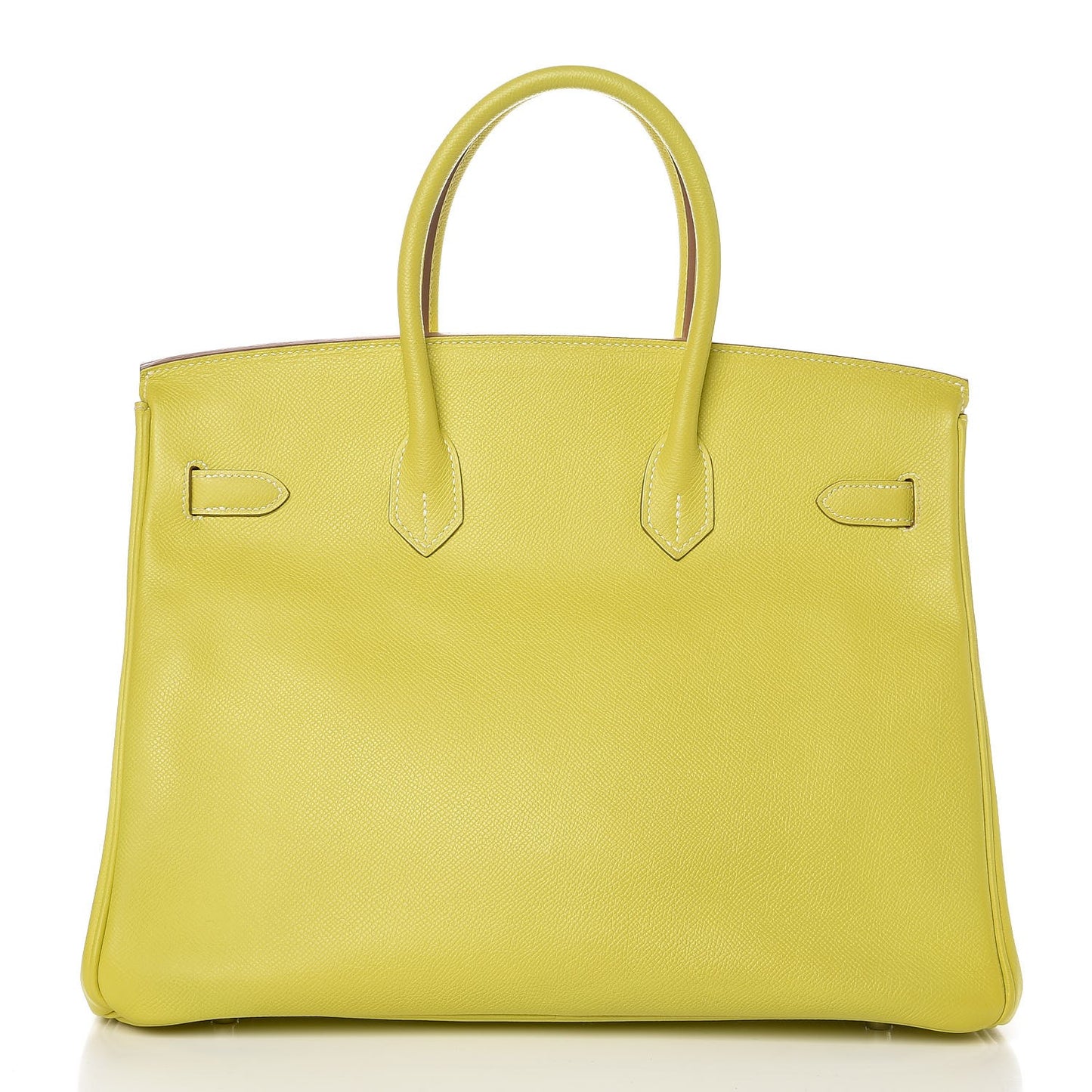 Epsom Candy Birkin 35 Lime Gris Perle