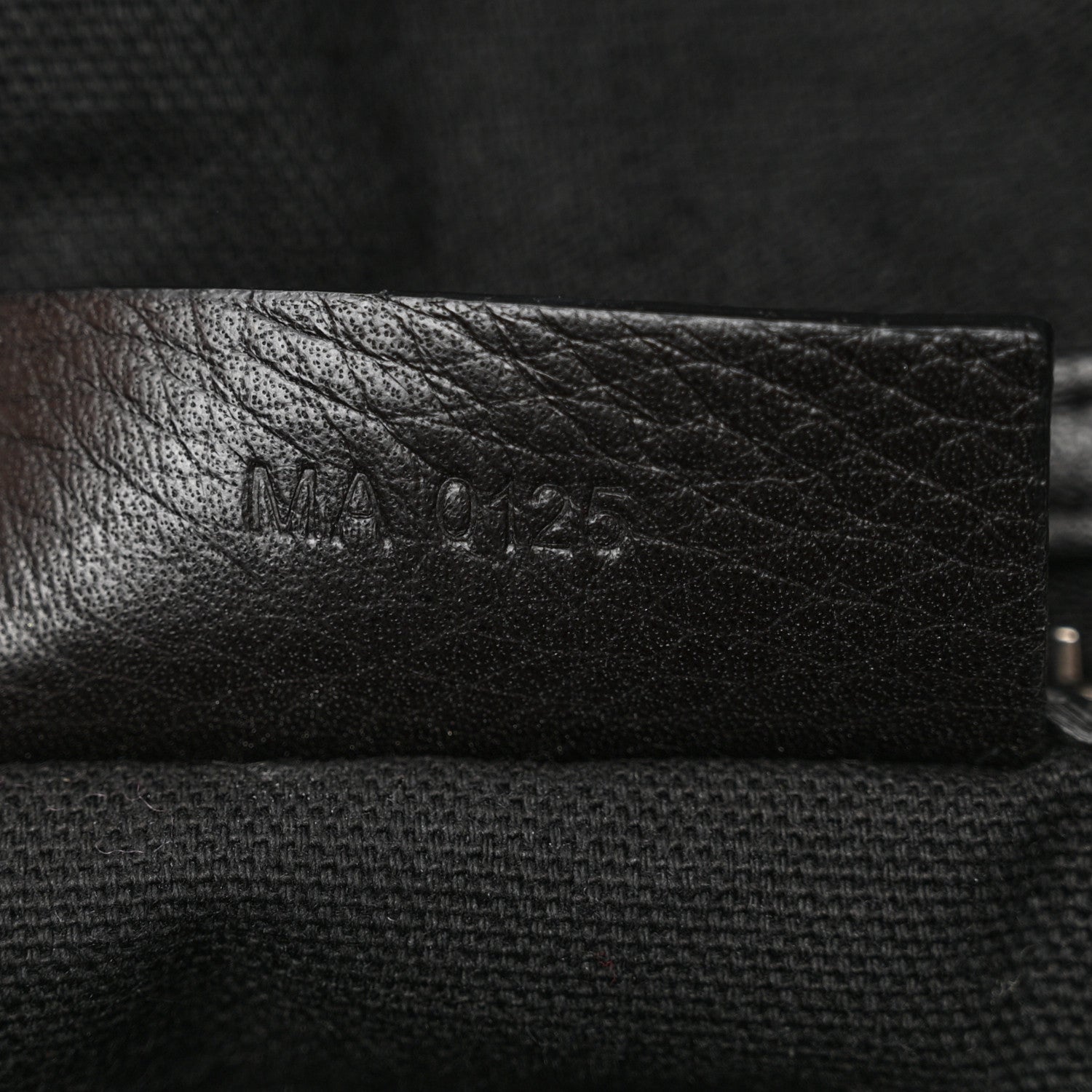 Givenchy Waxy Grained Calfskin Studded Medium Nightingale Black 7 of 12