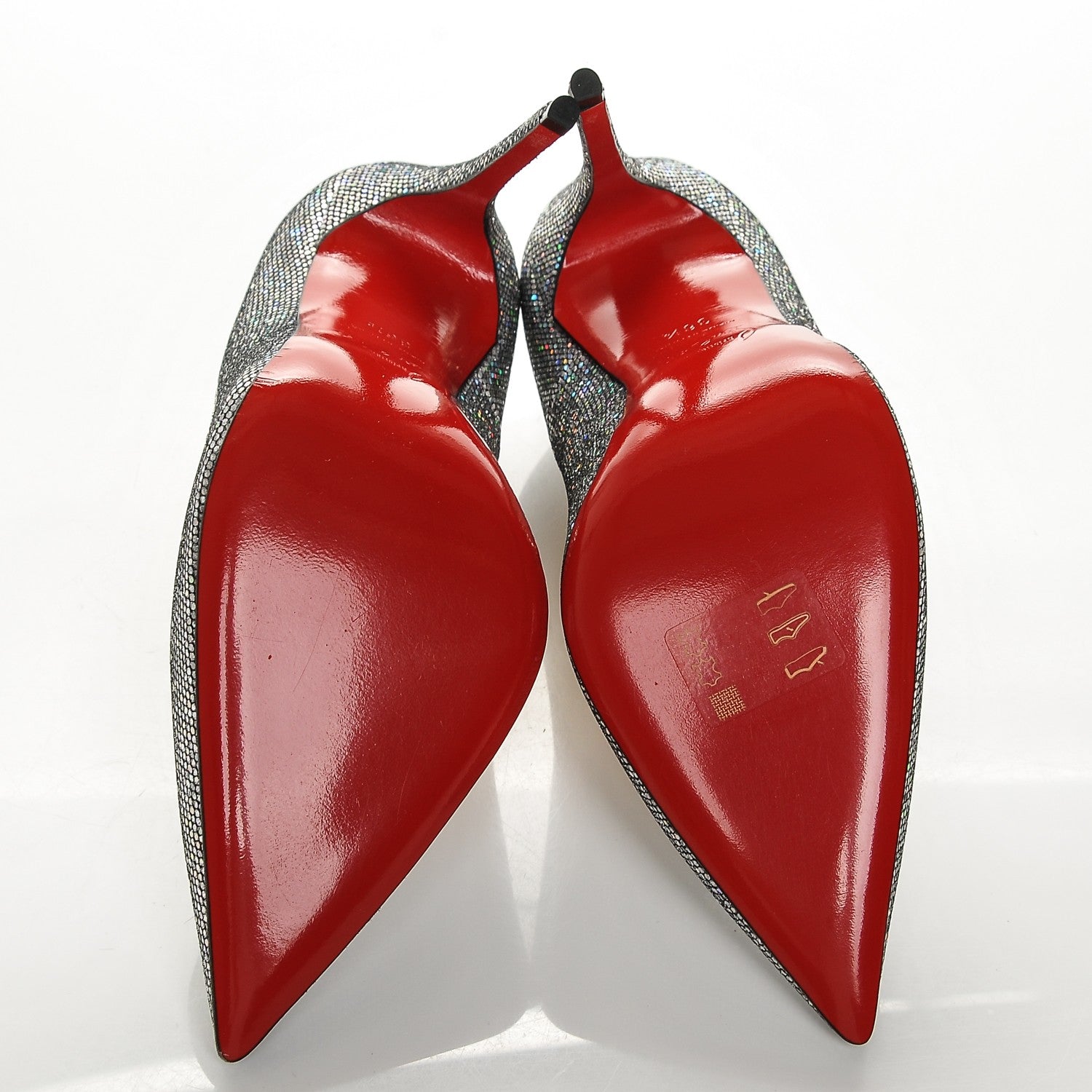 Christian Louboutin Glitter So Kate 120 Pumps 36.5 Disco Ball Multicolor 5 of 7
