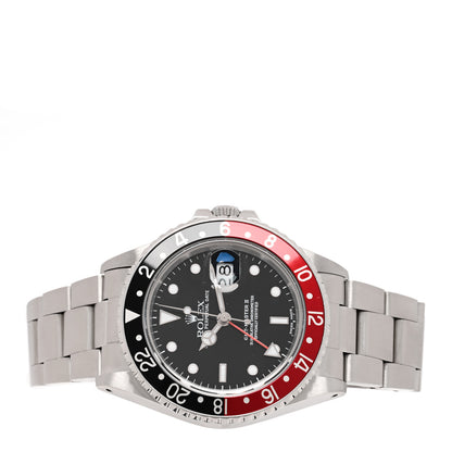 Rolex Stainless Steel 40mm Oyster Perpetual Date GMT Master II Coke Watch 16760 2 of 4