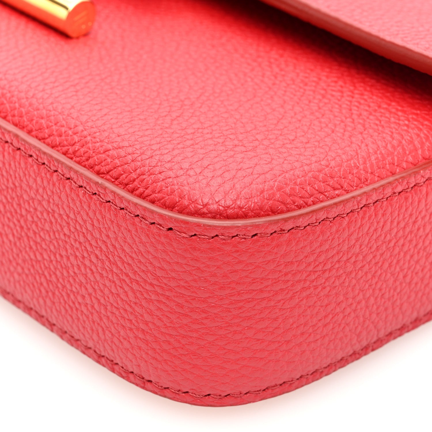 Tom Ford Grained Calfskin Mini Tara Long Strap Crossbody Bag Red 9 of 9