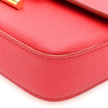 Tom Ford Grained Calfskin Mini Tara Long Strap Crossbody Bag Red 9 of 9