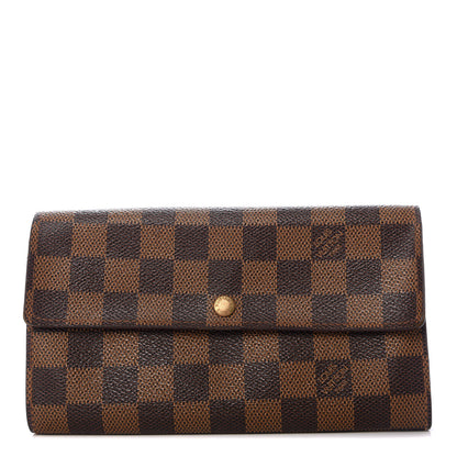 Louis Vuitton Damier Ebene Porte-Monnaie Wallet 1 of 6