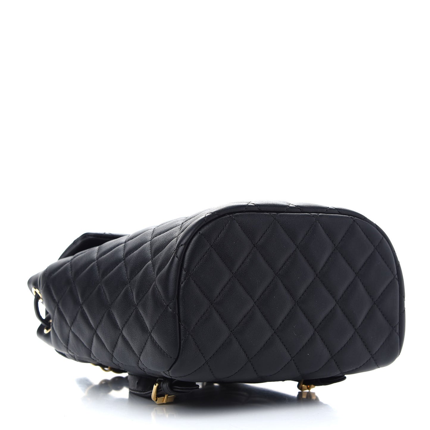 Calfskin Quilted Mini Urban Spirit Backpack Black