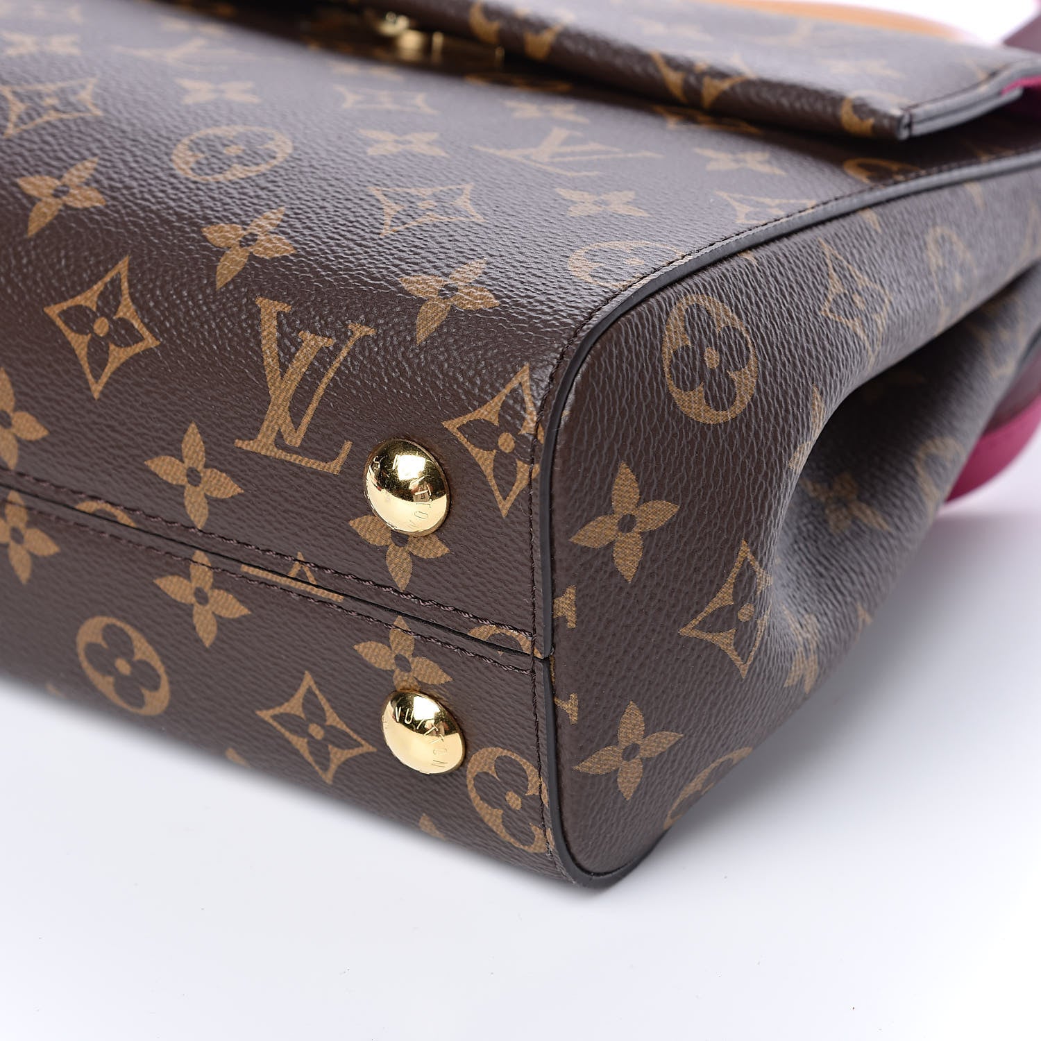 Louis Vuitton Monogram Cluny BB Bordeaux Fuchsia 8 of 10