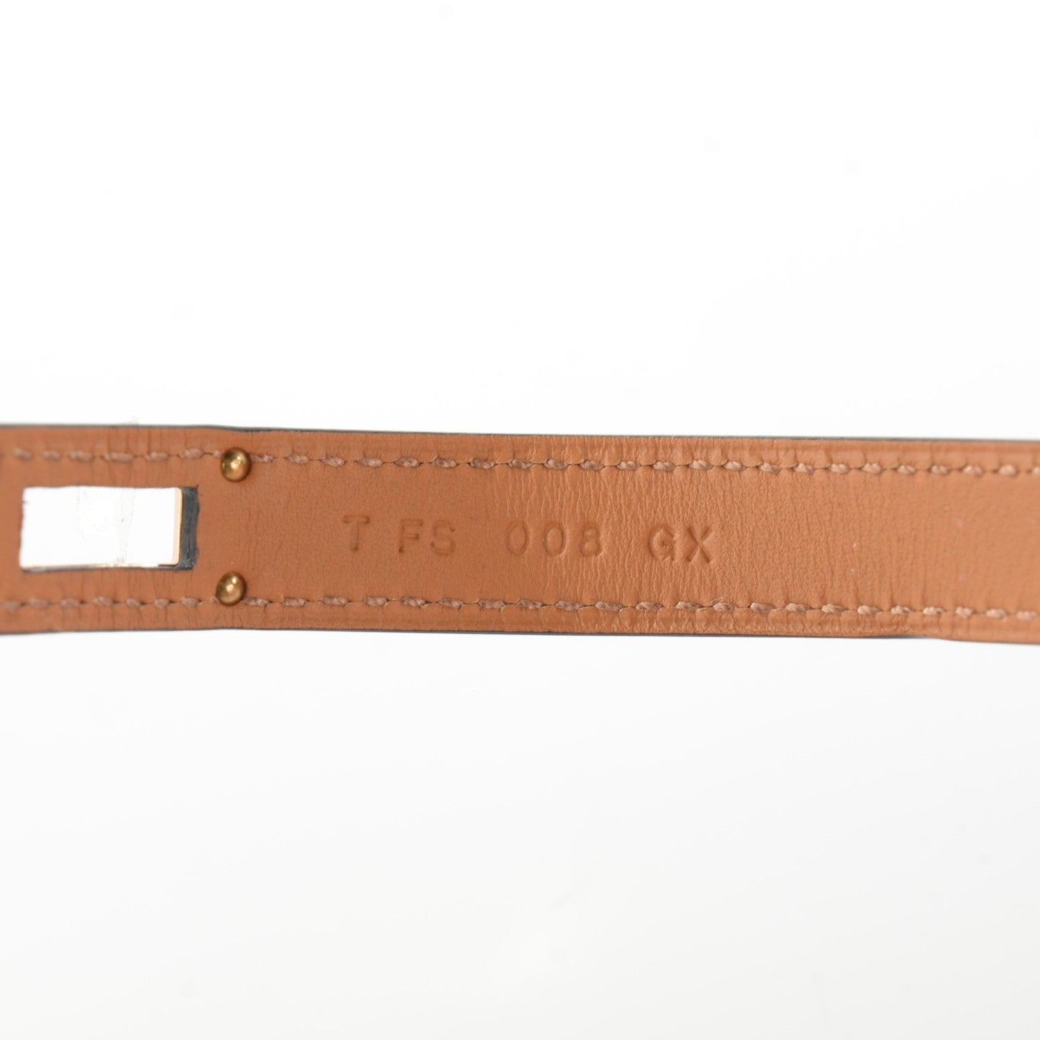 Hermes Epsom Kelly Double Tour Bracelet XS Black 8 of 8