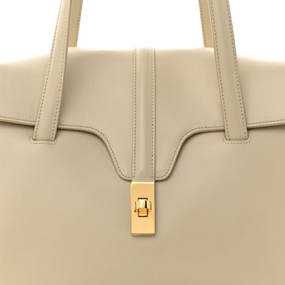 Celine Calfskin Medium Soft 16 Bag Light Grey 7 of 15