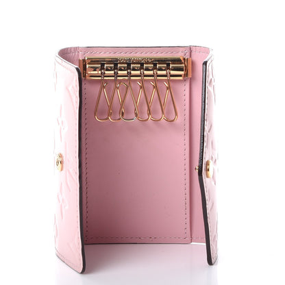 Louis Vuitton Vernis Multicles 6 Key Holder Rose Ballerine 5 of 11