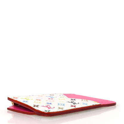 Louis Vuitton LV X TM Monogram Romy Card Holder Kawaii Pink 4 of 7
