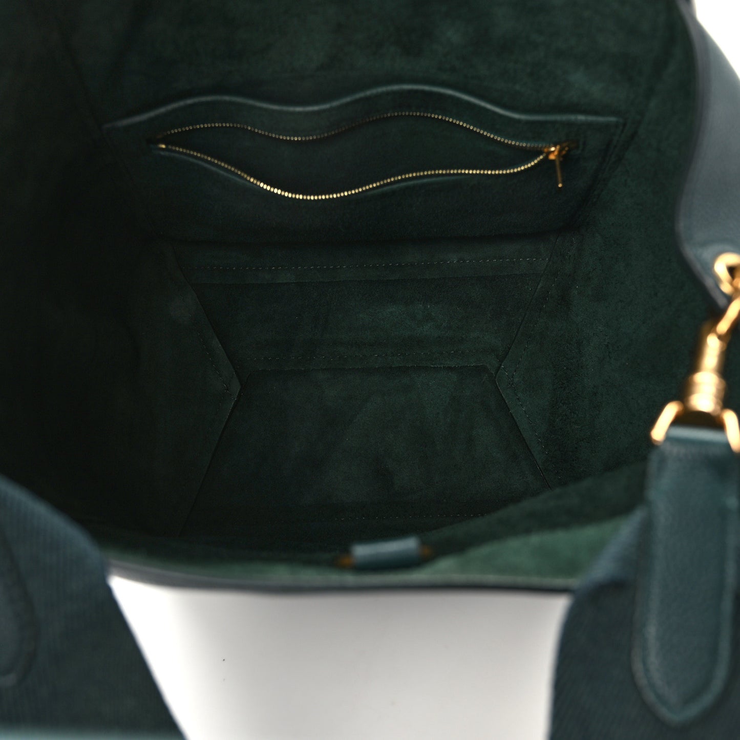 Soft Grained Calfskin Sangle Bucket Bag Amazone