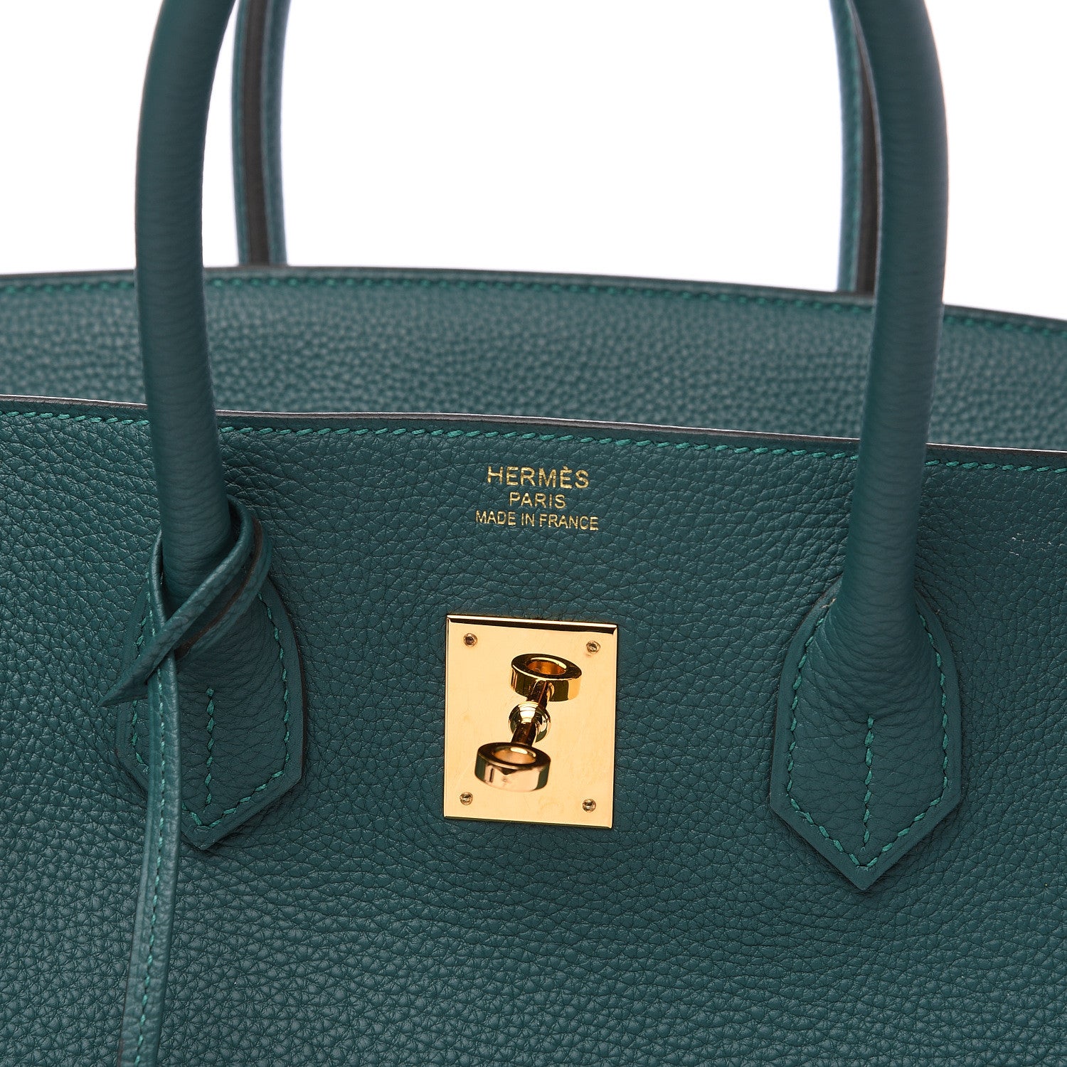 Hermes Togo Birkin 35 Malachite 5 of 10