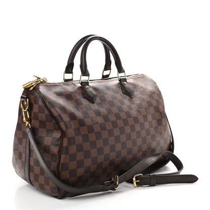 Louis Vuitton Damier Ebene Speedy Bandouliere 35 3 of 13