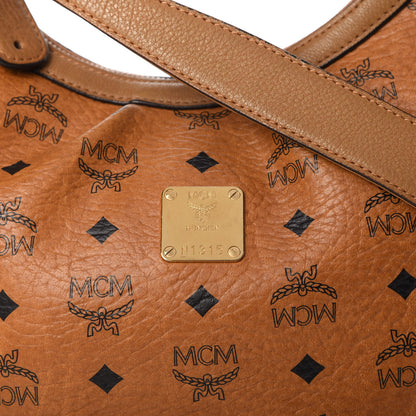 MCM Visetos Hobo Cognac 10 of 15