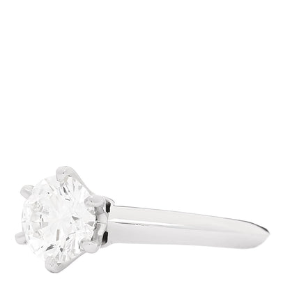 Tiffany Platinum Diamond 1.02ct Solitaire Engagement Ring 49 4.75 3 of 7