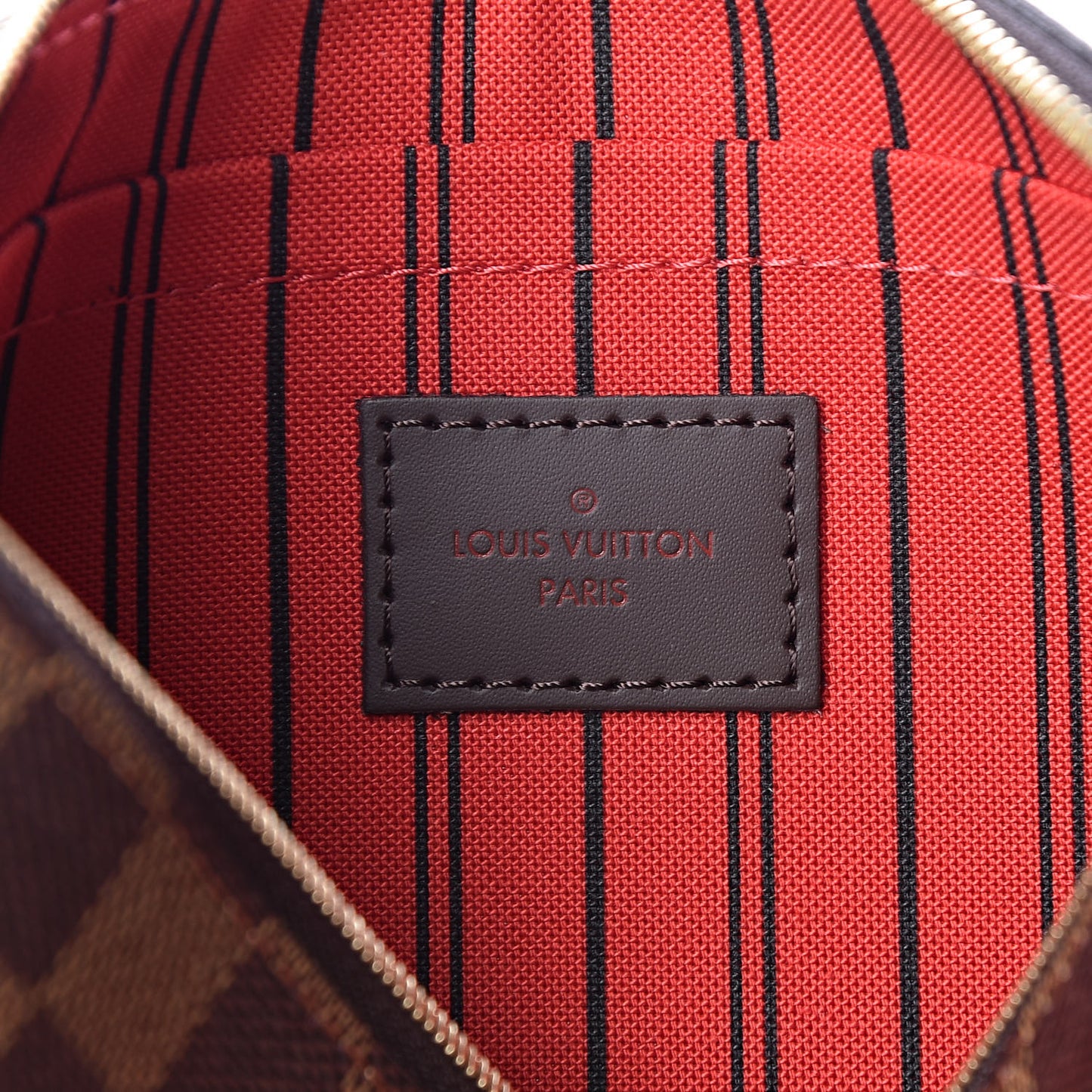 Damier Ebene Neverfull MM GM Pochette