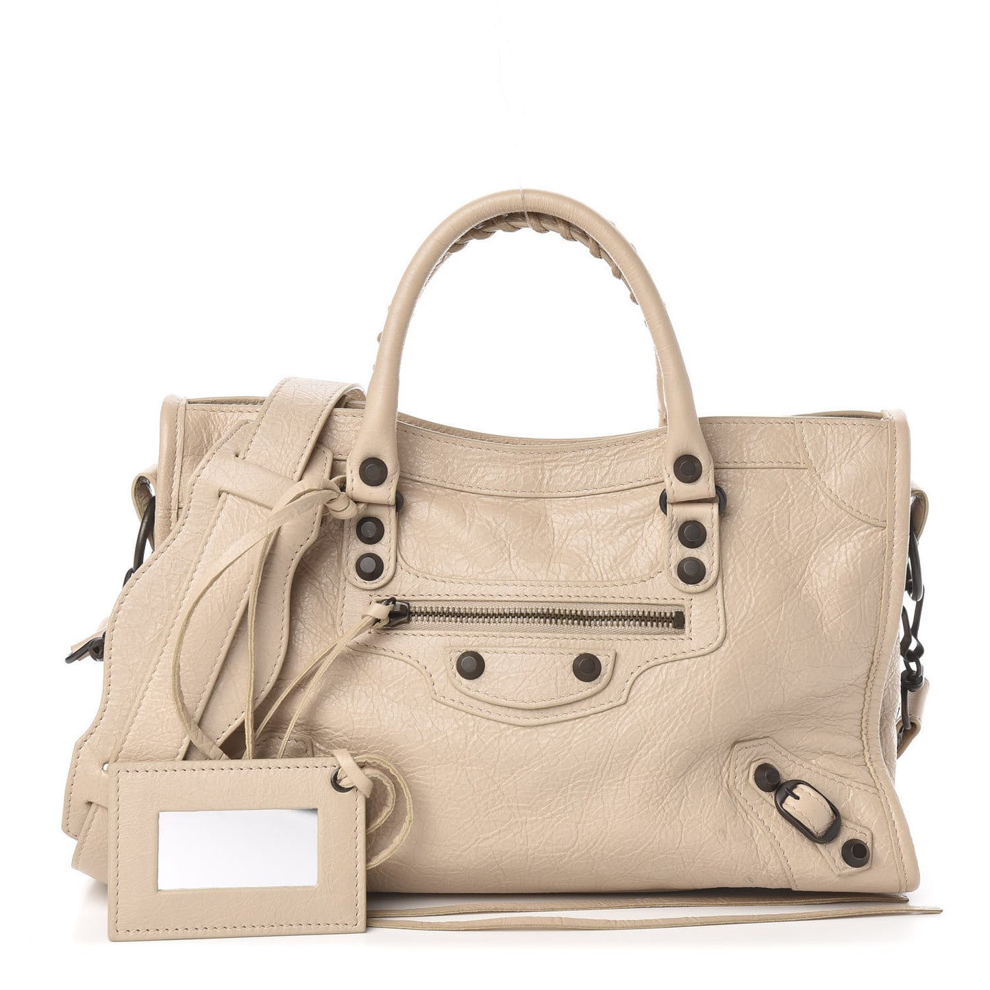 Agneau Classic Hardware S City Beige Praline