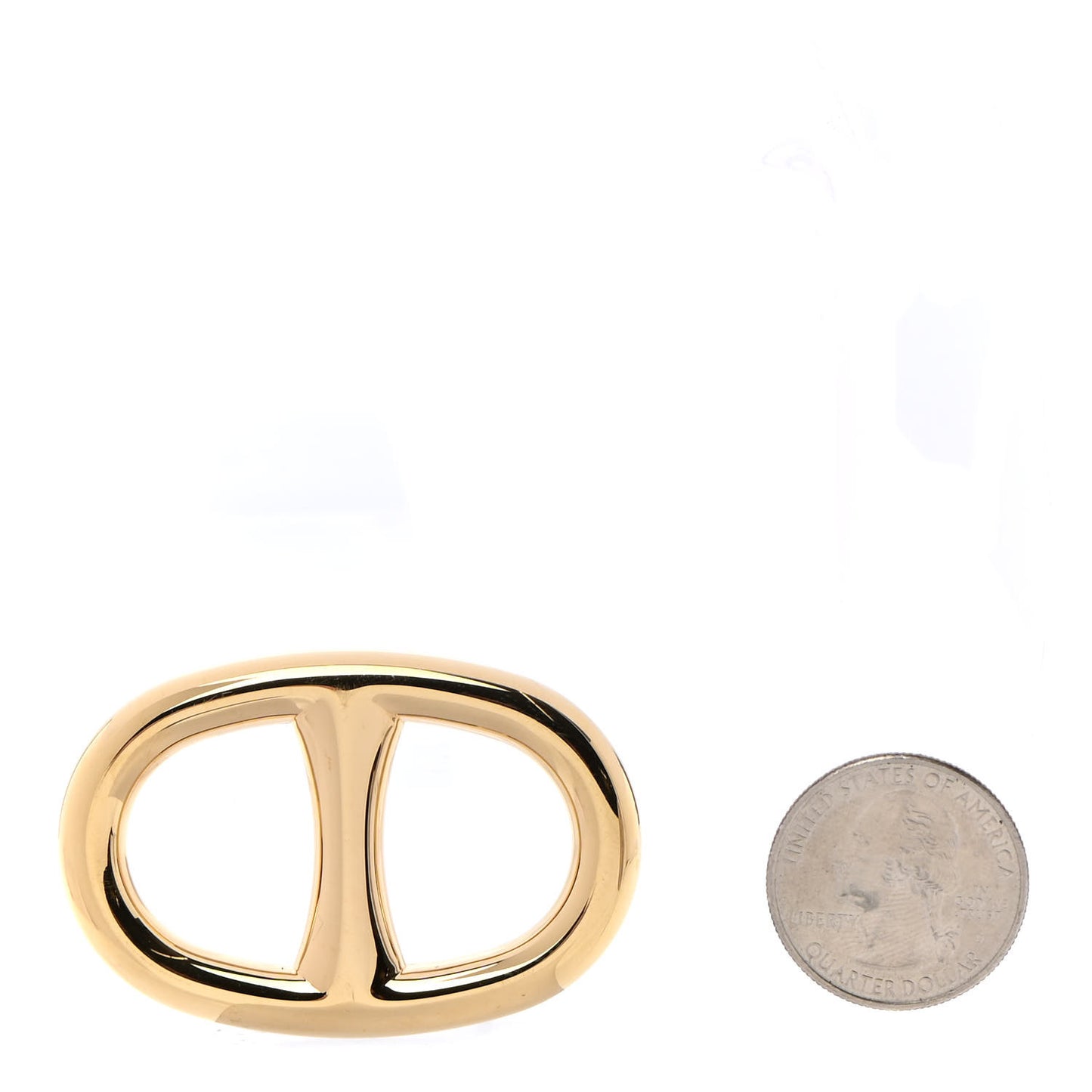 Permabrass Chaine D'Ancre Scarf Ring