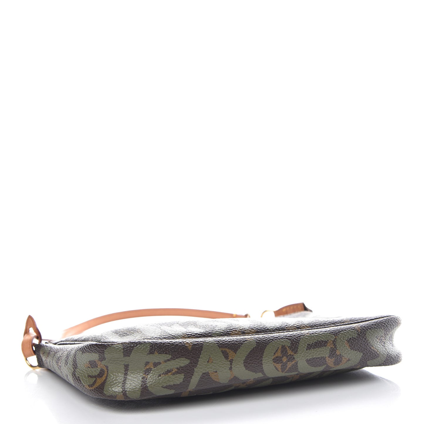 Monogram Graffiti Pochette Accessories Kaki