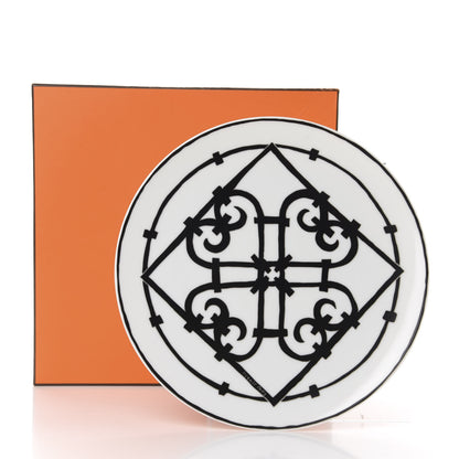 Hermes Porcelain Balcon du Guadalquivir Dinner Plate Set of 2 5 of 5