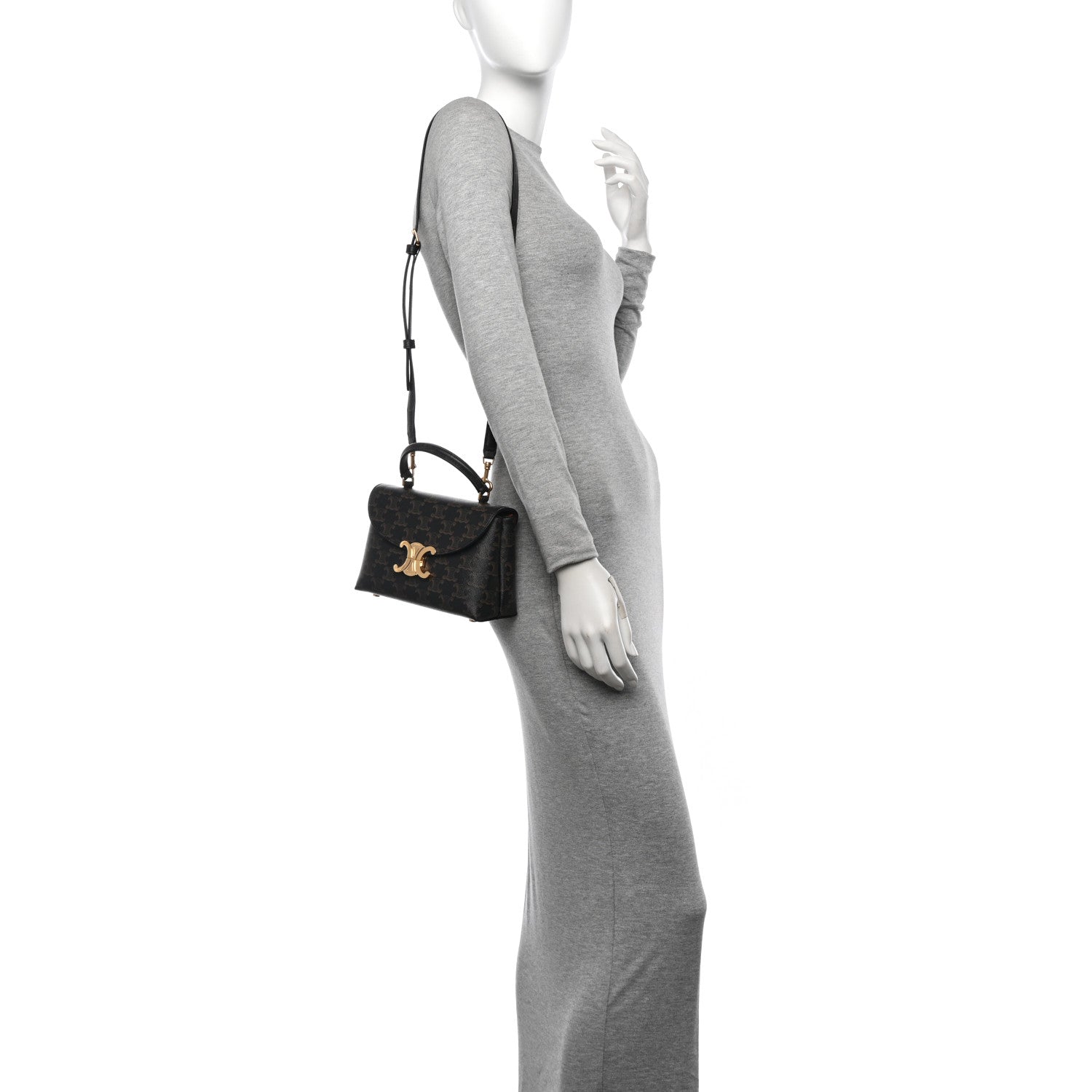 Celine Triomphe Canvas Teen Nino Tan 2 of 9