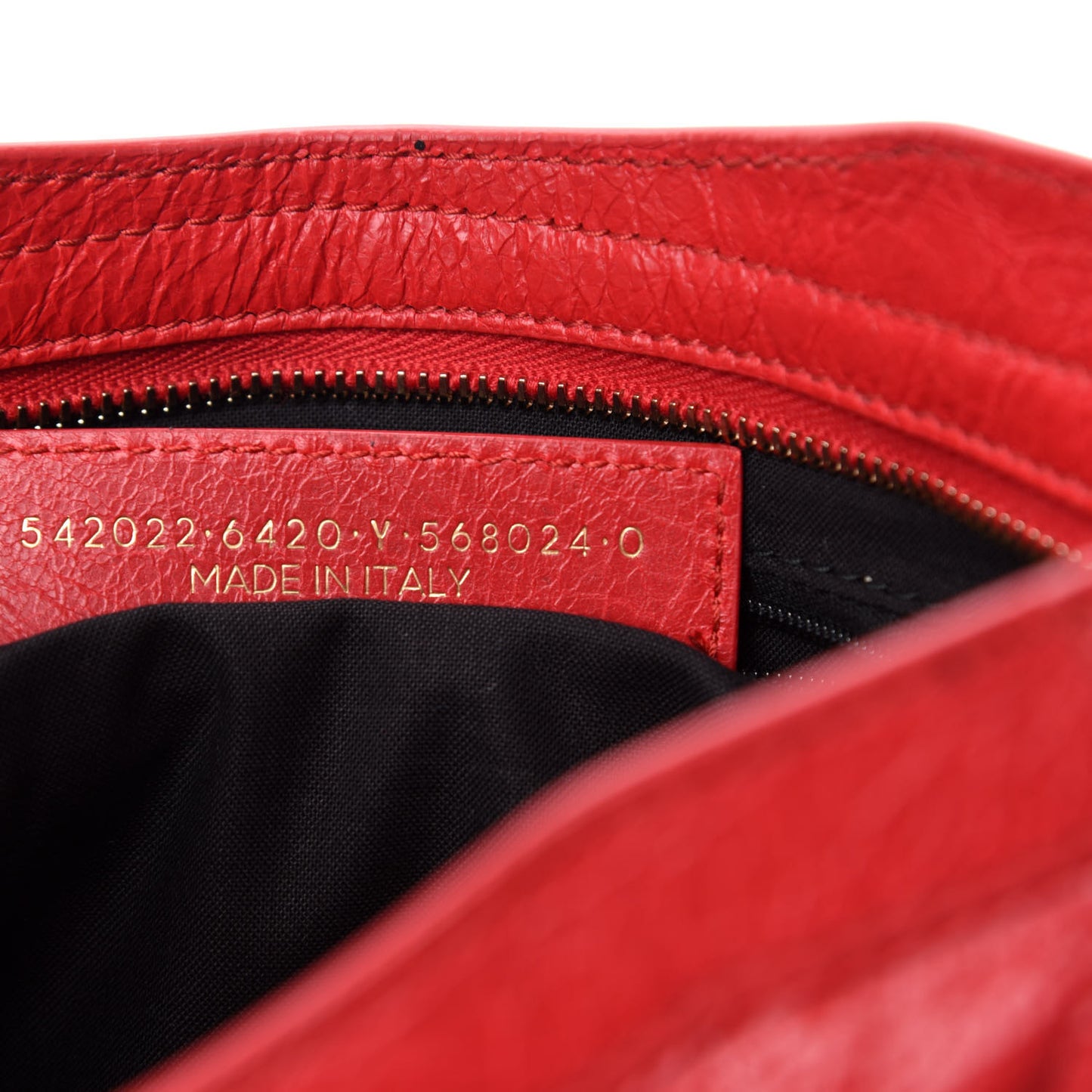 Agneau Giant 12 Gold Hardware S City Rouge Cardinal