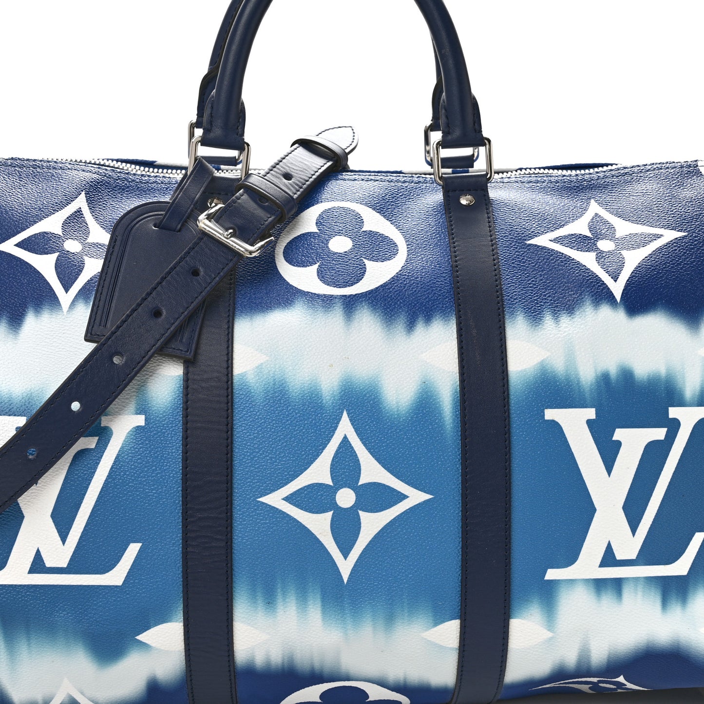 Monogram Escale Keepall Bandouliere 50 Blue