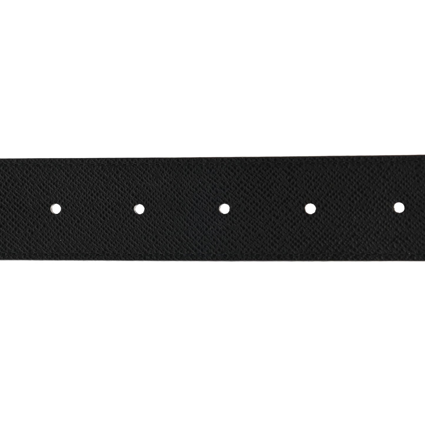 Calfskin Monogram 30mm LV Initiales Reversible Belt 85 34 Black