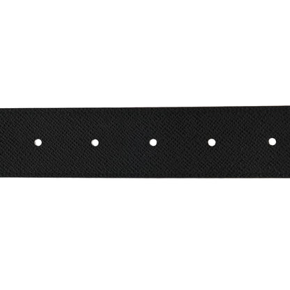 Louis Vuitton Calfskin Monogram 30mm LV Initiales Reversible Belt 85 34 Black 4 of 5