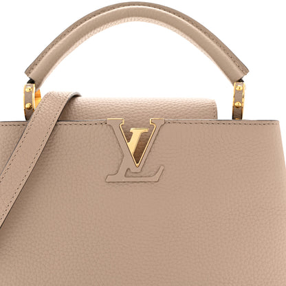 Louis Vuitton Taurillon Capucines BB Galet 8 of 11