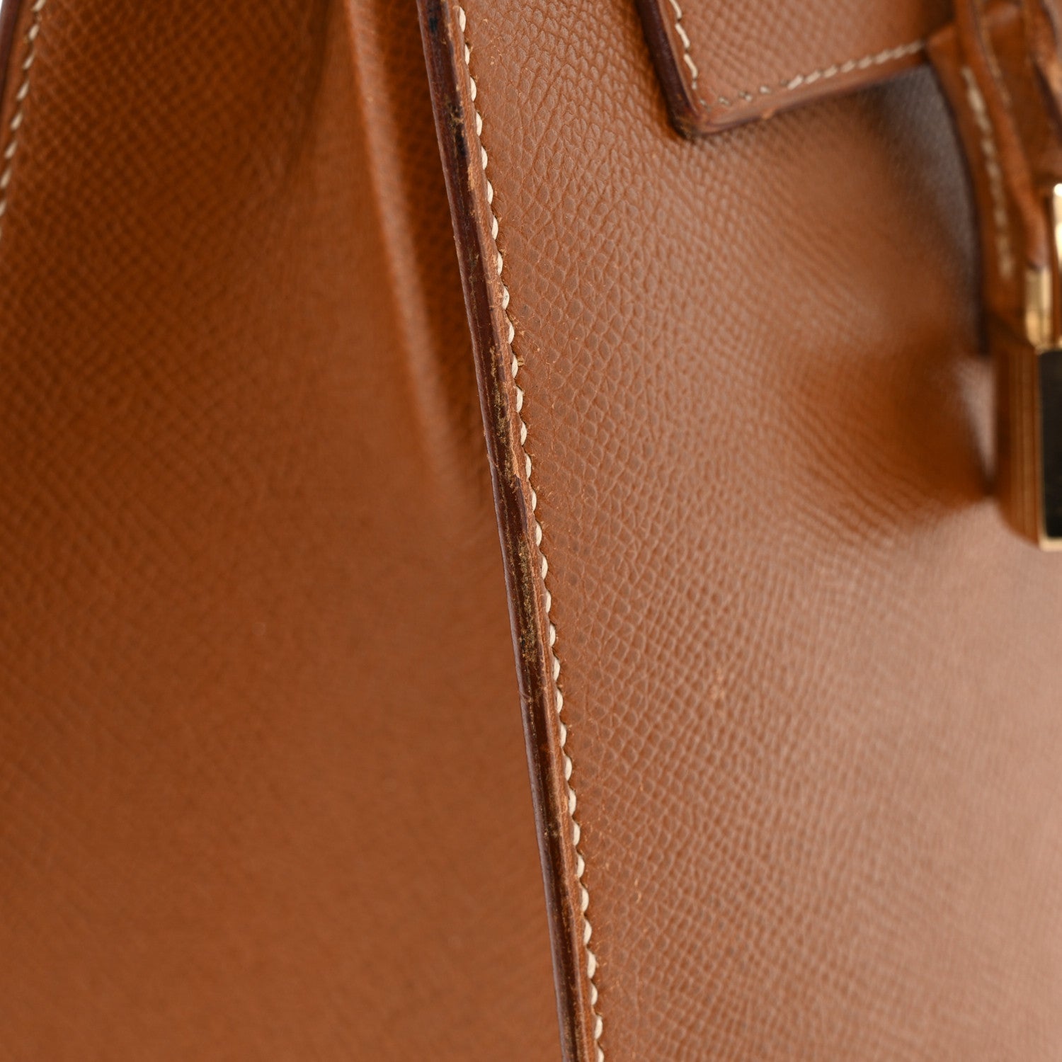 Hermes Courchevel Kelly Sellier 32 Gold 34 of 34