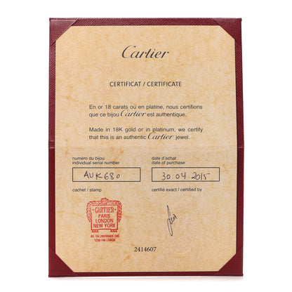 Cartier 18K Pink Gold LOVE Bracelet 17 6 of 7