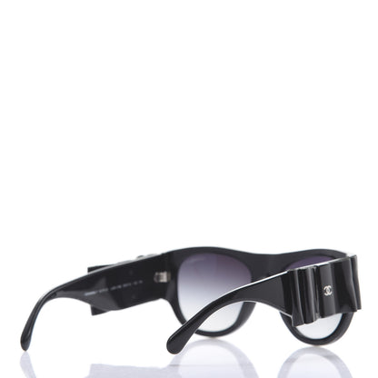 Chanel CC Bow Sunglasses 5276-Q Black 4 of 8
