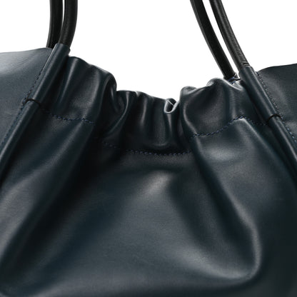 Proenza Schouler Calfskin Large Ruched Tote Petrol Green 7 of 9